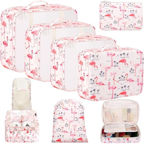 BAGAIL 8 Set Packing Cubes Luggage Packing Organizers by BAGAIL