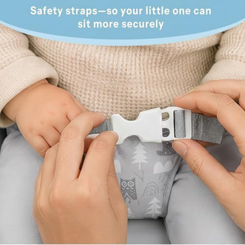 Kocpudu High Chair Pad, Comfortable Seat Belt Design - Image 5