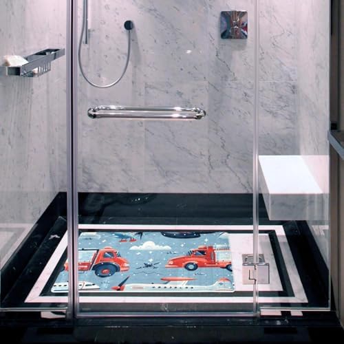 Non Slip Shower Mat Bathtub Mat 15.1x26.8 Inch, Quick Dry Bath Mat - Image 6