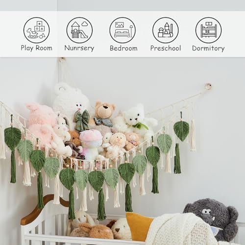 Pretty Jolly Stuffed Animal Storage Hammock - Image 3