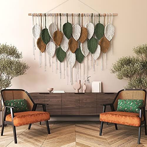 Large Macrame Wall Hanging Boho Woven Tapestry Chic Home Decor Wall Art - Image 3