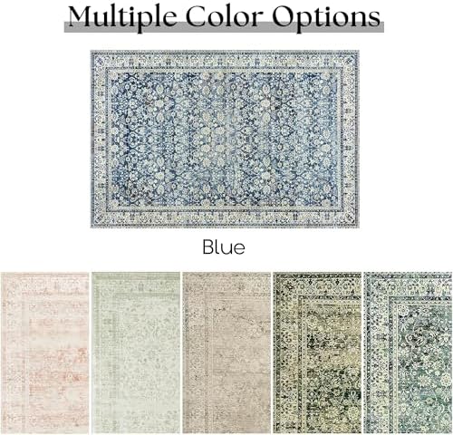 BILEEHOME Dark Blue 5x8 Area Rug - Image 6