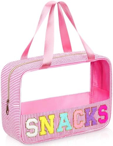Sanwuta 1 Pcs Clear Seersucker Snacks Bag by Sanwuta