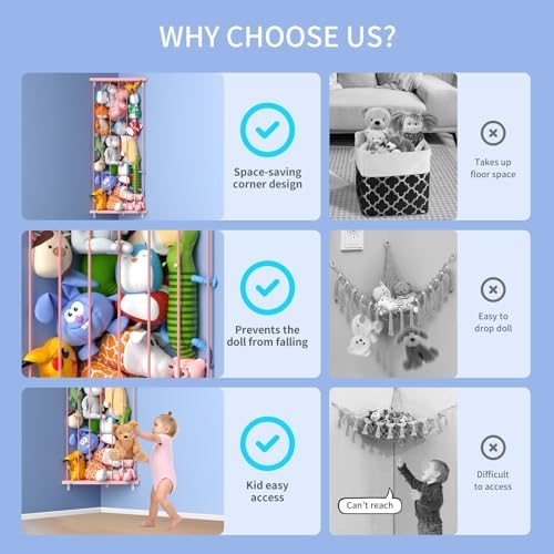 Stuffed Animal Storage Shelf Organizer - Image 3
