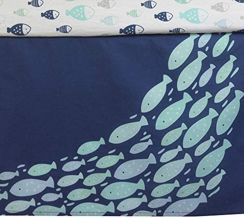 Lambs & Ivy Oceania 6-Piece Baby Crib Bedding Set - Image 6