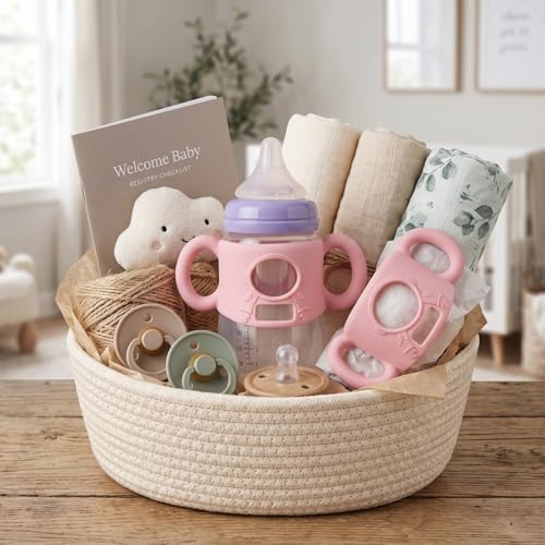 3 Pink Silicone Handles Fit for Lansinoh Anti-Colic 5 & 8oz PP Bottles - Image 6