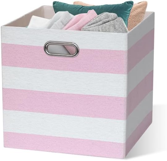 11x11 Storage Cubes Collapsible Fabric Bins-4pcs - Image 7