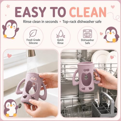3 Pack Baby Bottle Handles & Holders - Image 5