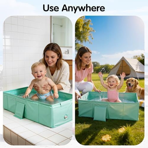 Collapsible Baby Bathtub, Space-Saving & Easy to Clean - Image 6