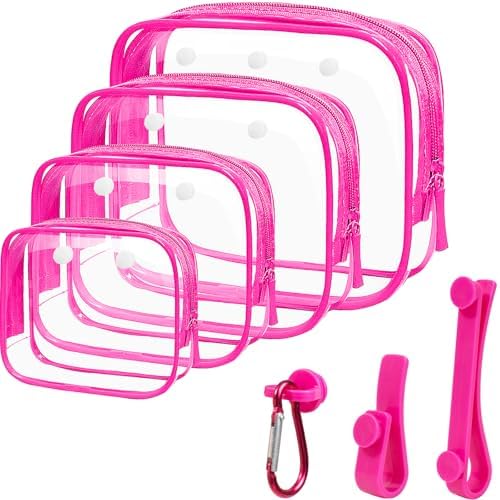 LETGO 4 PCS Clear Insert Bag for Bogg Bag, 4 Sizes Waterproof Beach Bag by LETGO