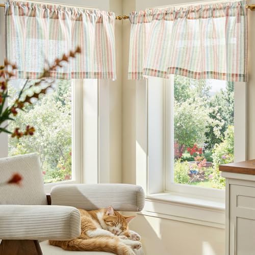jinchan Linen Boxter Stripe Valances - Image 3