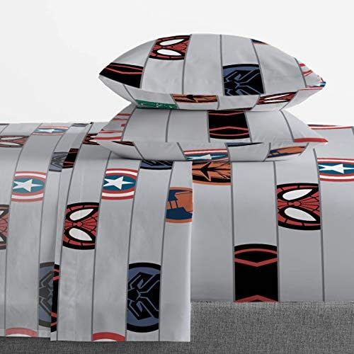 Marvel Avengers Queen Comforter Set 7 Piece Kids Bedding - Image 3