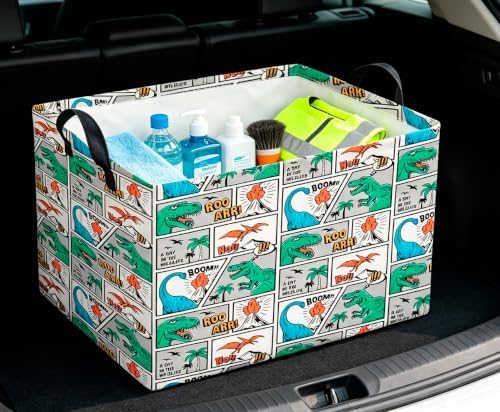 CLOCOR Rectangular Storage Bin, Waterproof Book Box, Room Decor - Image 5