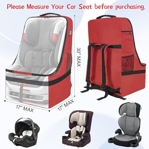 IBVIVIC Padded Car Seat Travel Bag - Image 2