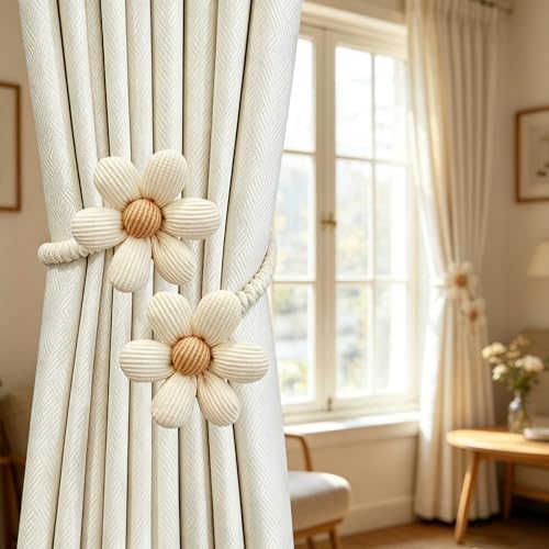 SRG Curtain Tiebacks for Curtains 2 Pack, Decorative Curtain Holdbacks for - Image 6