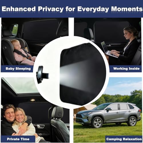 XCBYT Magnetic Car Window Shades - Image 3