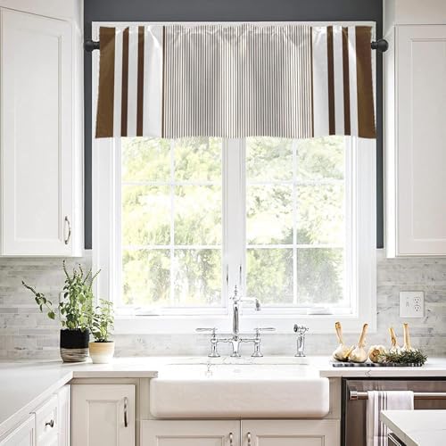 Emvency Valances for Windows, 2 Pack, 52x18 Inch - Image 7