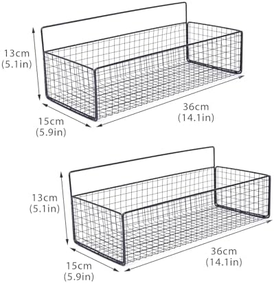 2 Pack Bath Toy Storage Organizer, Large Rustproof Metal Mesh Baskets - Image 7