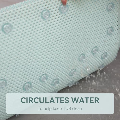 Bathtub Mat Non Slip, Soft Foam Bath Mat - Image 5