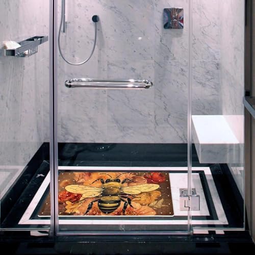 Non Slip Shower Mat Bathtub Mat 15.1x26.8 Inch, Quick Dry Bath Mat - Image 6