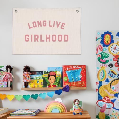 Long Live Girlhood Banner, Girls Baby Nursery Decor, Toddler Girl Room Decor - Image 7