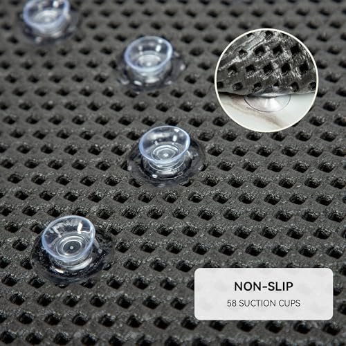 Bathtub Mat Non Slip, Soft Foam Bath Mat - Image 4