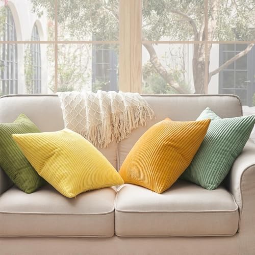 Topfinel Summer Throw Pillows Covers 16x16 Inch Set of 4, Couch Sofa Living - Image 7