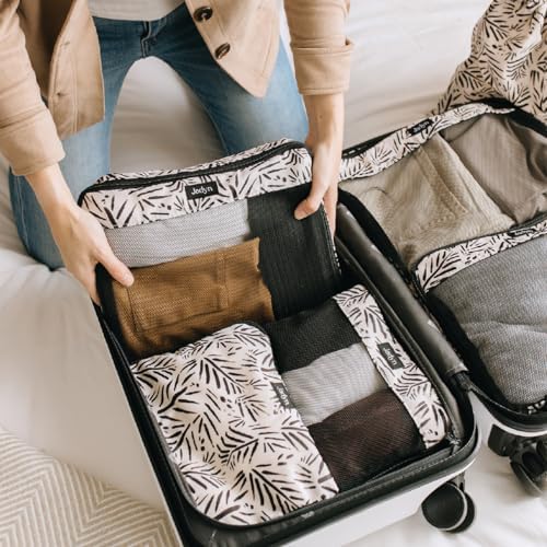Jadyn Packing Cubes for Travel, 6-Piece Large Packing Cube Organizer Set for - Image 5