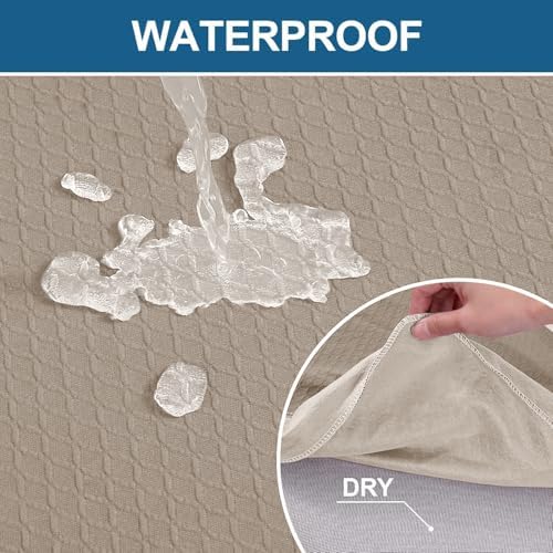 Smiry Waterproof Seat Covers for Dining Room Chairs - Image 3