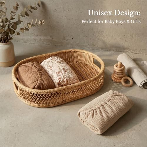 Niceye Muslin Bassinet Sheets 3-Pack - Image 7