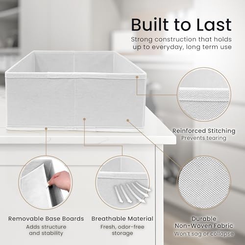 Reli. Dresser Drawer Organizers 14 Pack | Baby Clothes, Nursery Organizer - Image 4