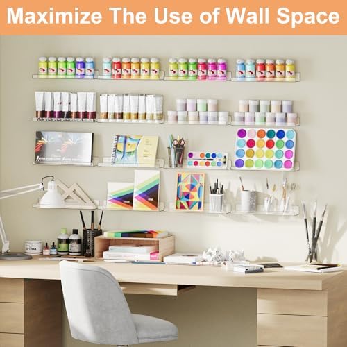 upsimples 14 Pcs 15" Acrylic Shelves - Image 4