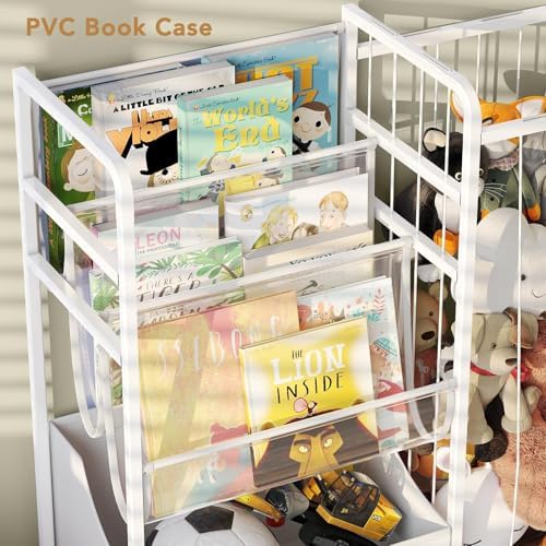 BBLIKE Kids Bookshelf and Toy Storage - Image 5