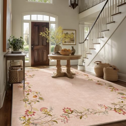 8x10 Area Rugs for Living Room: Washable Bedroom Rug Non Slip Large Carpet - Image 5