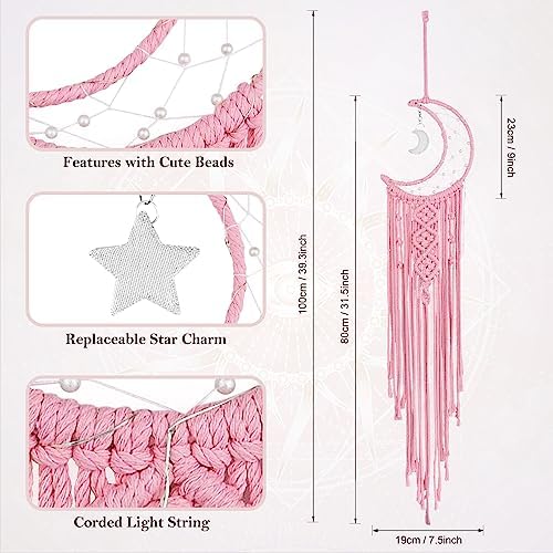Macrame Wall Hanging Dream Catcher - Image 6