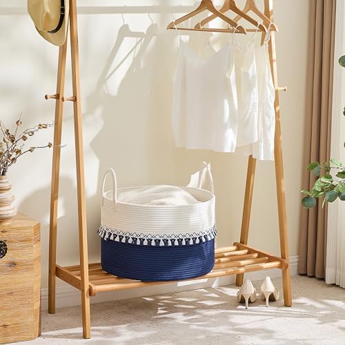 KAKAMAY Large Blanket Basket - Image 4