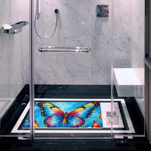 Non Slip Shower Mat Bathtub Mat 15.1x26.8 Inch, Quick Dry Bath Mat - Image 6