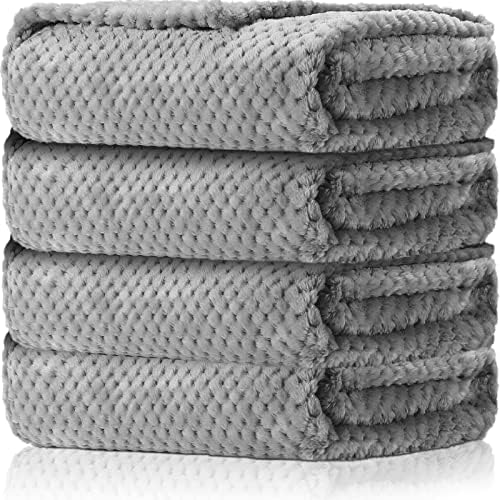 Reginary 4Pcs 30x40 Baby Blanket Fuzzy by Reginary