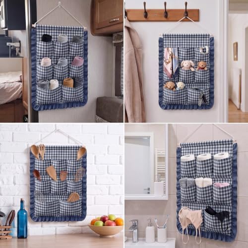 Amyhill Gingham Wall Hanging Organizer - Image 6