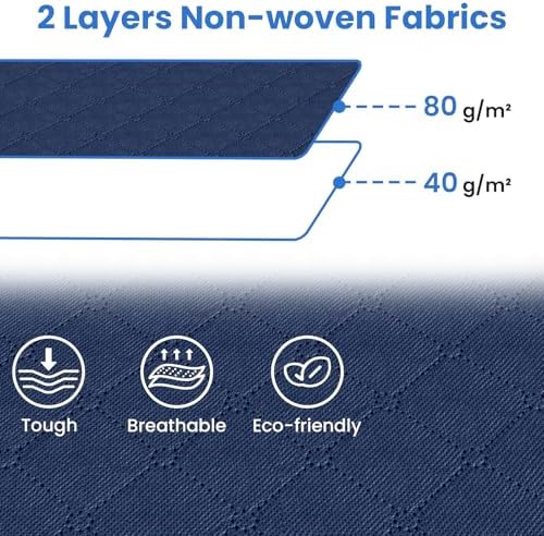Fab totes 10 Pack Storage Bags for Clothes Blanket Storage Bins - Image 3
