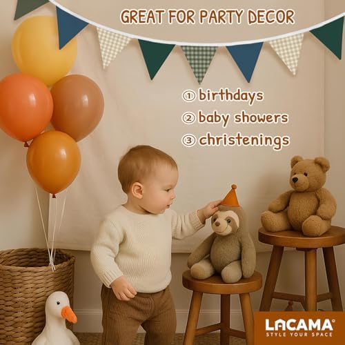 Lacama Boys Toddler Room Playroom Nursery Decor Flags - Image 2