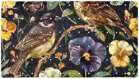 Non Slip Shower Mat Bathtub Mat 15.1x26.8 Inch, Quick Dry Bath Mat by Anna+Cowper