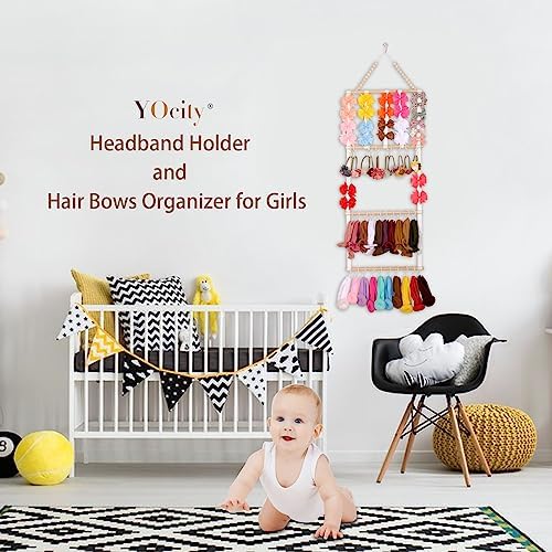 YOcity Headband Holder for Girls Hair Accessories Display - Image 3