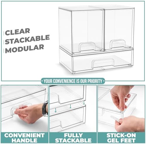 Sorbus Baby Bottle Organizer, Stackable Design - Image 4