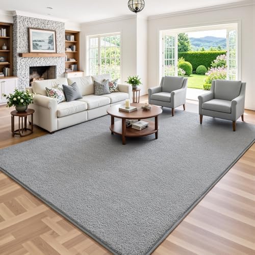 Keeko 4x6 Area Rugs for Living Room, Soft Washable Memory Foam Bedroom Rug - Image 3