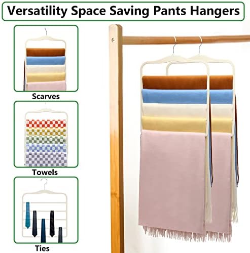 Pants Hangers Space Saving, Organization and Storage - Image 6