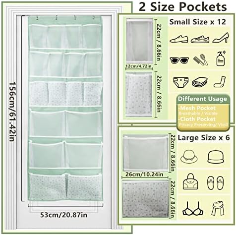 18 Pockets Over the Door Organizer - Image 2