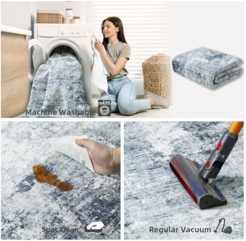 Washable Kitchen Rugs Runners for Hallways: 2x10 Carpet Runner Rug Non Slip - Image 6
