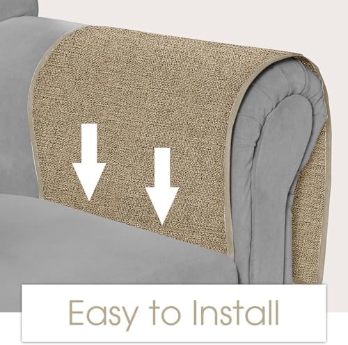 Joywell Remote Control Holder Armchair Caddy Armrest Organizer Khaki - Image 4