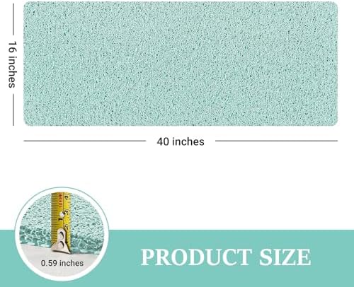 LuxStep Shower Mat Bathtub Mat, 40x16 inch, Non-Slip Bath Mat - Image 2